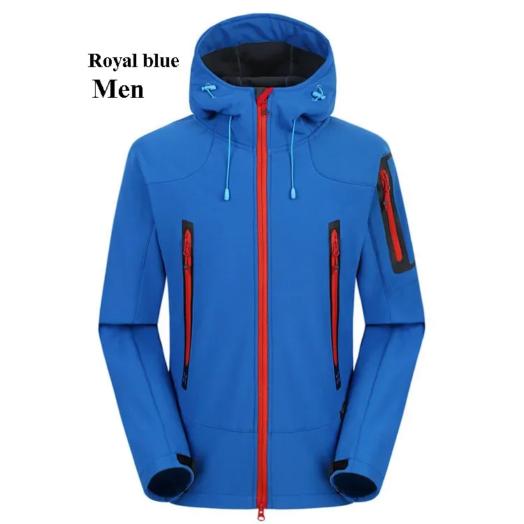 

New Mens Winter Fleece Outdoor Hiking Trekking Tourism Camping Breathable Waterproof Softshell Outerwear JK08