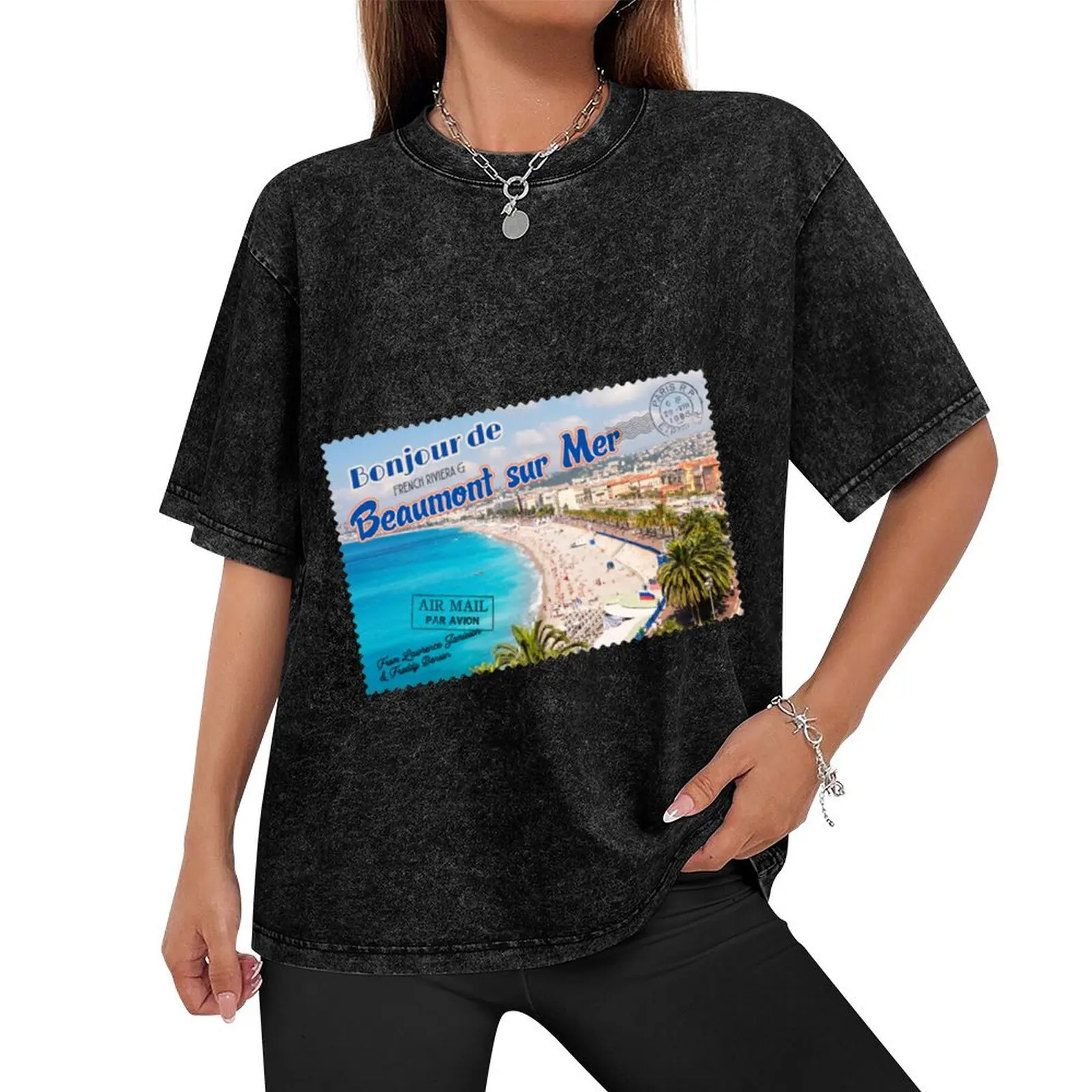 Dirty Rotten Scoundrels T-ShirtDirty Rotten Scoundrels - Postcard from Beaumont sur Mer T-Shirt