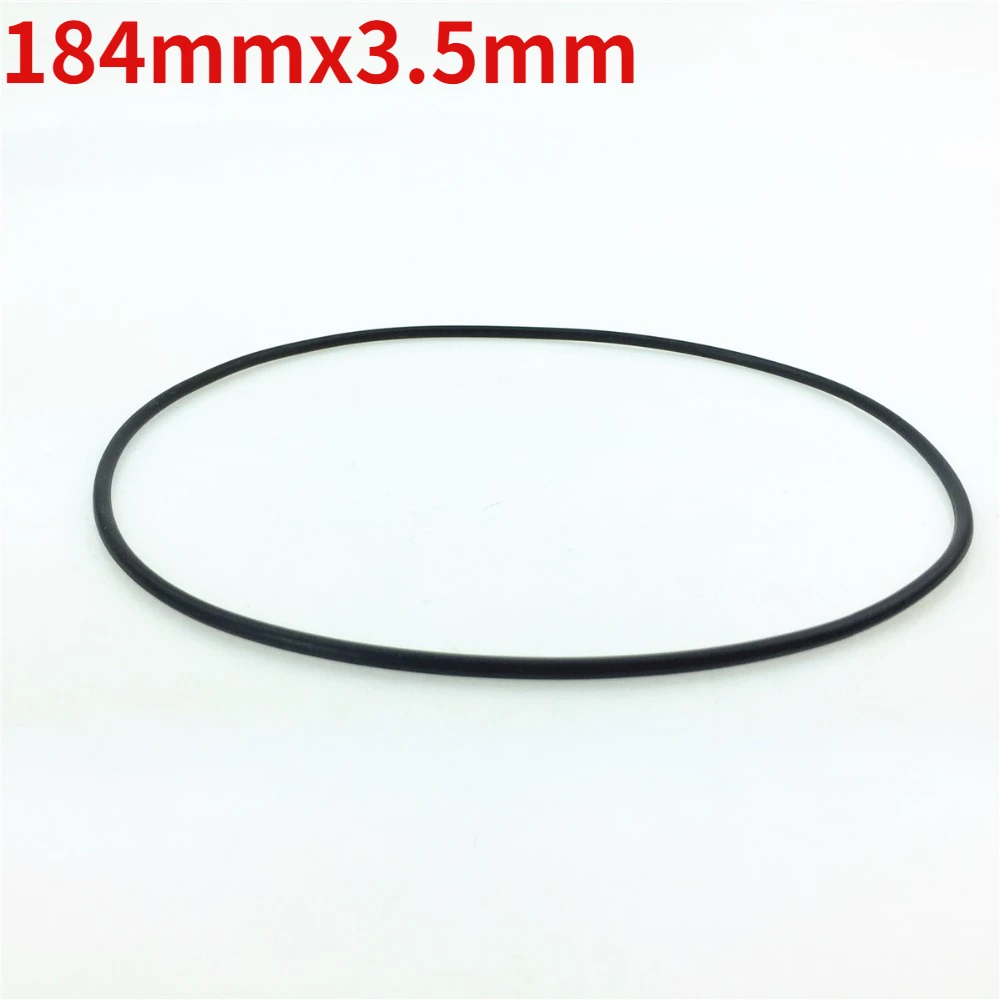 

5pcs Car Repair Tool Tear Remover Parts Seal Big Cylinder Head O-Ring (184mmx3.5mm)