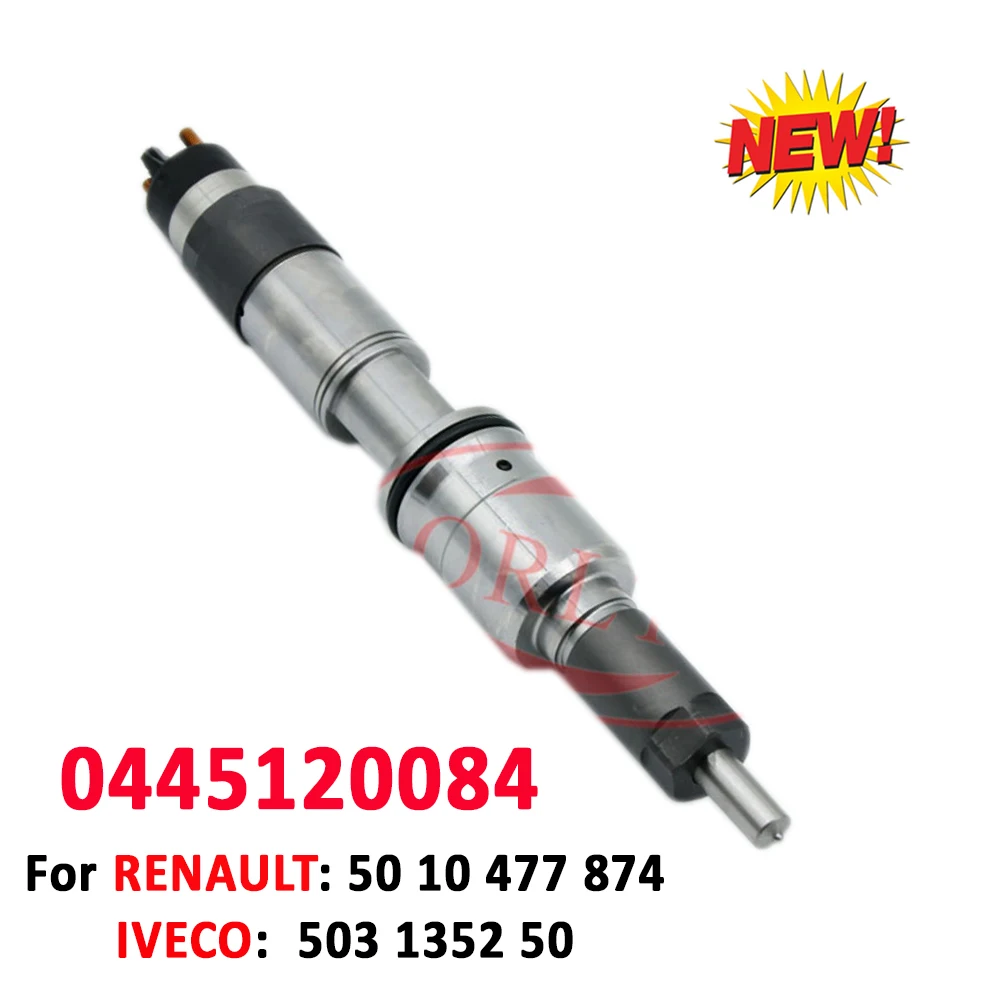 

ORLTL DIESEL Fuel Injector 0445120019 Common Rail Nozzle 0445120020 Injection 0445120084 For RENAULT IVECO Bosch 0986435523