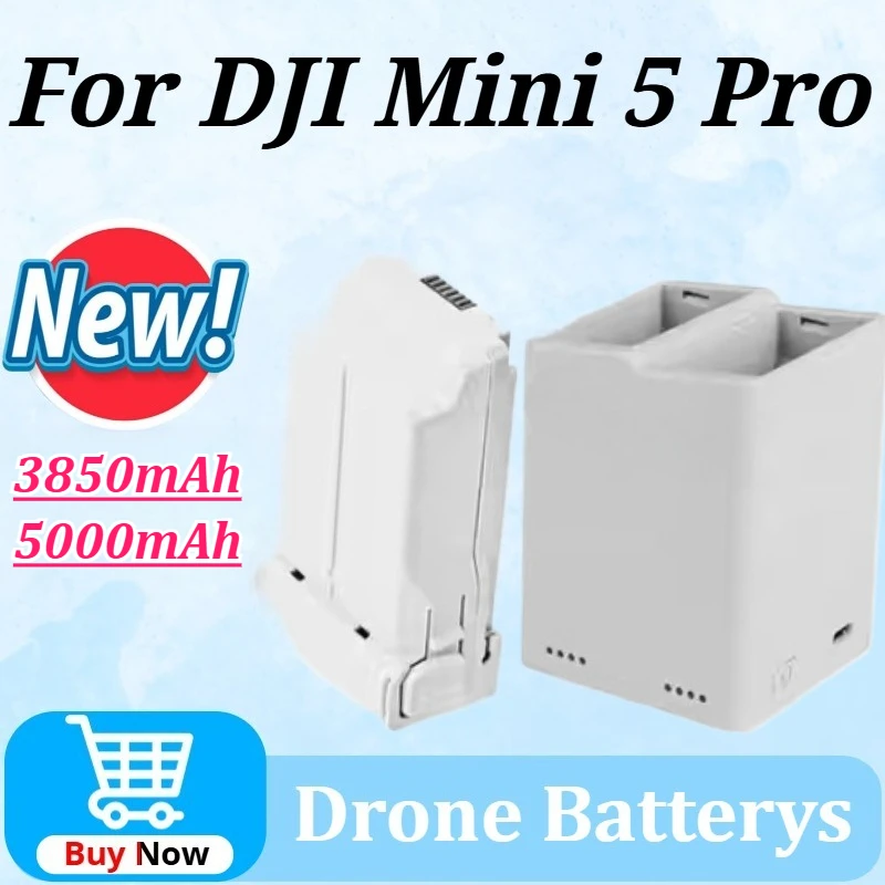 

Mini 5 Pro 7.38V 3850mAh/5000mAh for DJI Mini 5 Pro Long Endurance Extended Flight Time for Aerial Photography Outdoor Flying