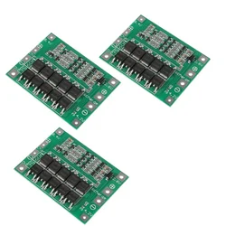 3pcs 3S 11.1V 12V 12.6V 60A 18650 Charger PCB BMS Protection Board with Enhance Li-ion Lithium Battery Charger Lipo Cell Module