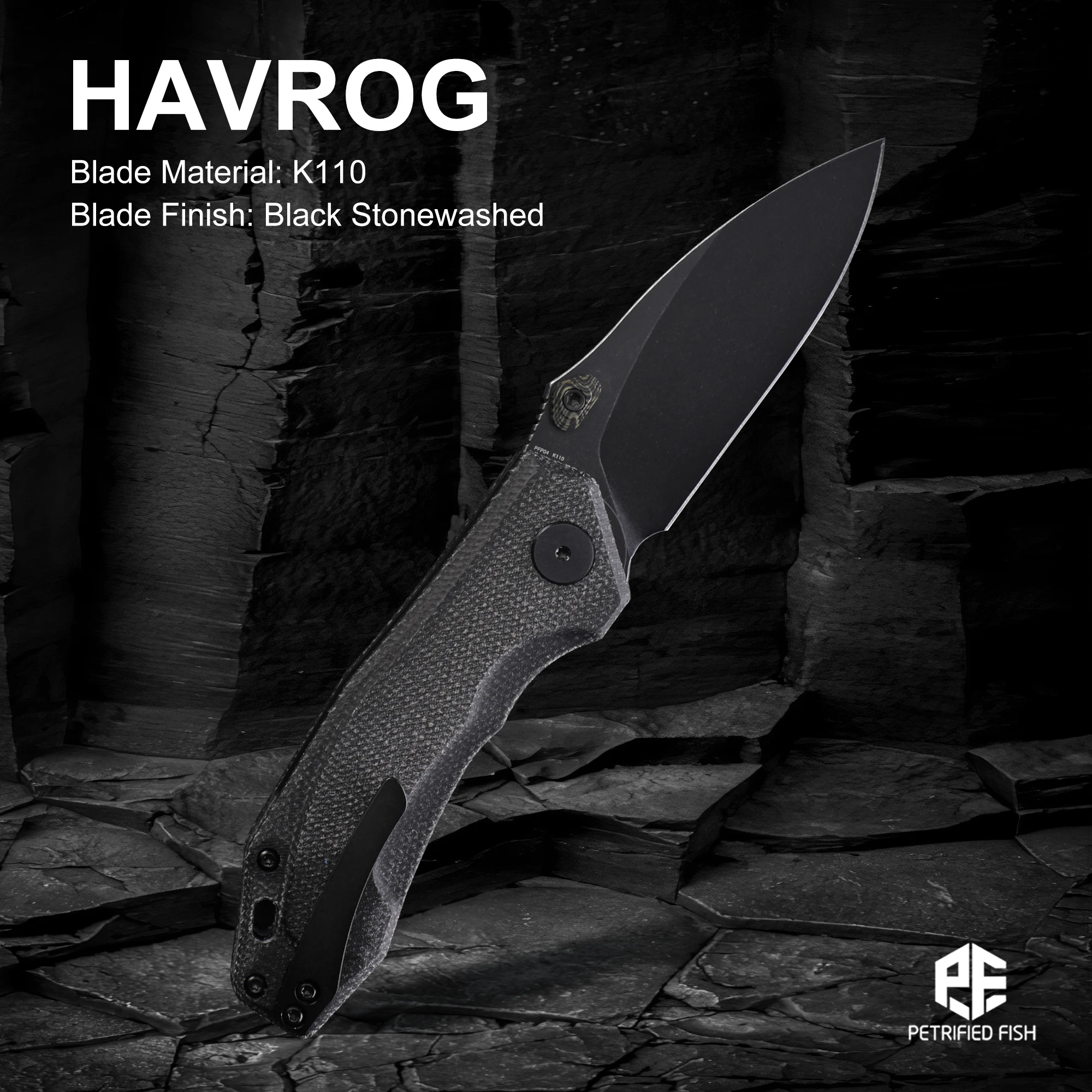 

Складной нож Petrified Fish PFP04, сталь K110, керамические шарикоподшипники, для активного отдыха, кемпинга, резки, многофункциональный ручной инструмент