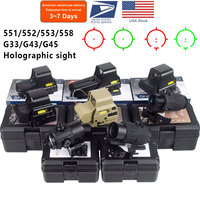 Tactical 551 552 553 558 Red Dot Holographic Sight Unity G33 G43 G45 Scope 3X 5X Magnifier Hunting Riflescope Mount Airsoft Gun