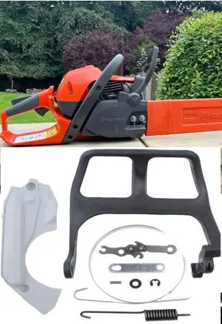 

MS180 Brake Kit With Front Baffle Brake Strap Lever Spring Cover Plate For Agricultural And Forestry Equipment