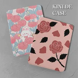 Kindle Fall Paper white 1. 2. 3. 4. 5. ein Bildschirm voller Blumen 2022Kindle 11. 10. 9. Generation Oase 2 3 Funda