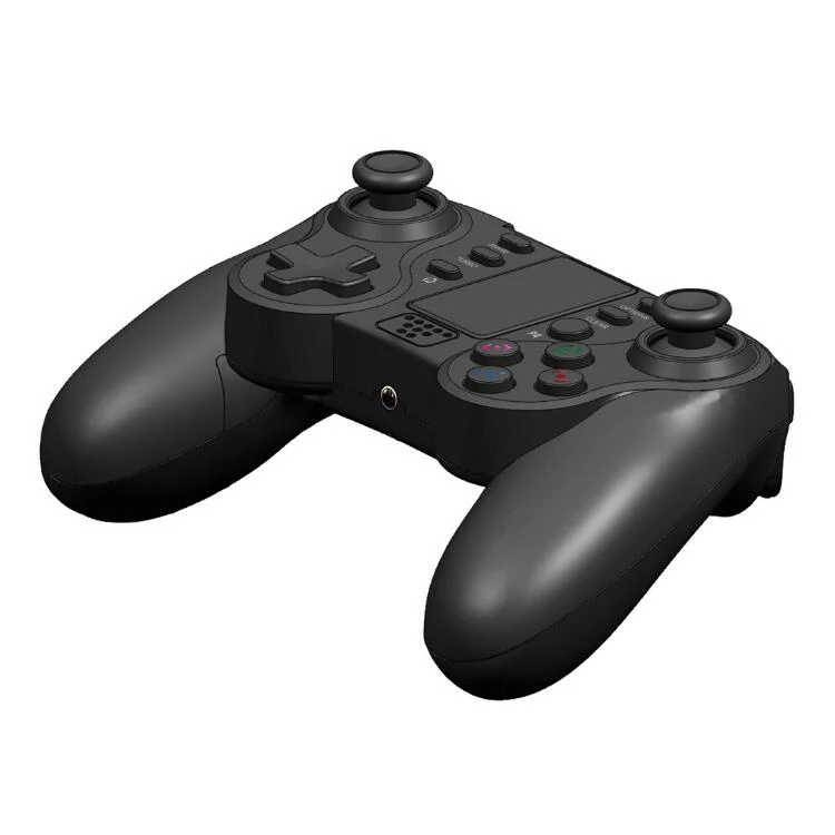 الجملة اللاسلكية الغروب البرتقالي لمحطة اللعب 4 غمبد مزدوج صدمة لعبة فيديو وحدة التحكم ل PS4 المقود أذرع التحكم في ألعاب الفيديو