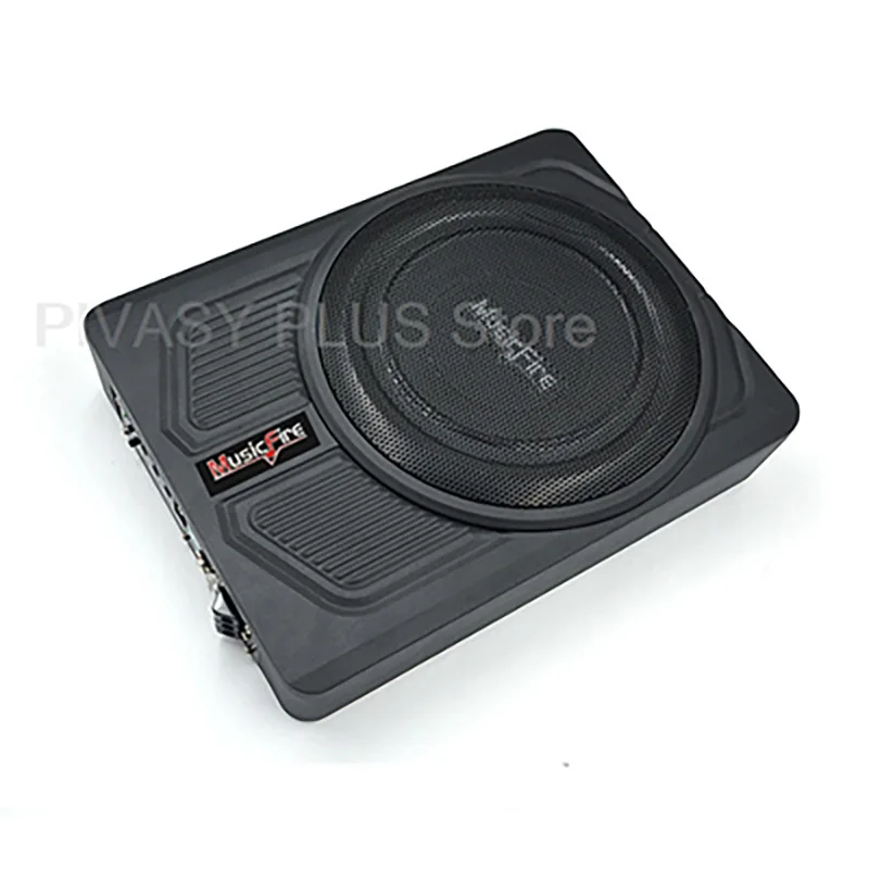 450W Powerful Car Subwoofer 10 Inch 12V Sound Box Thin Aluminum Alloy Audio 4ohm Audio System For Universal Vehicle Cars Upgrade