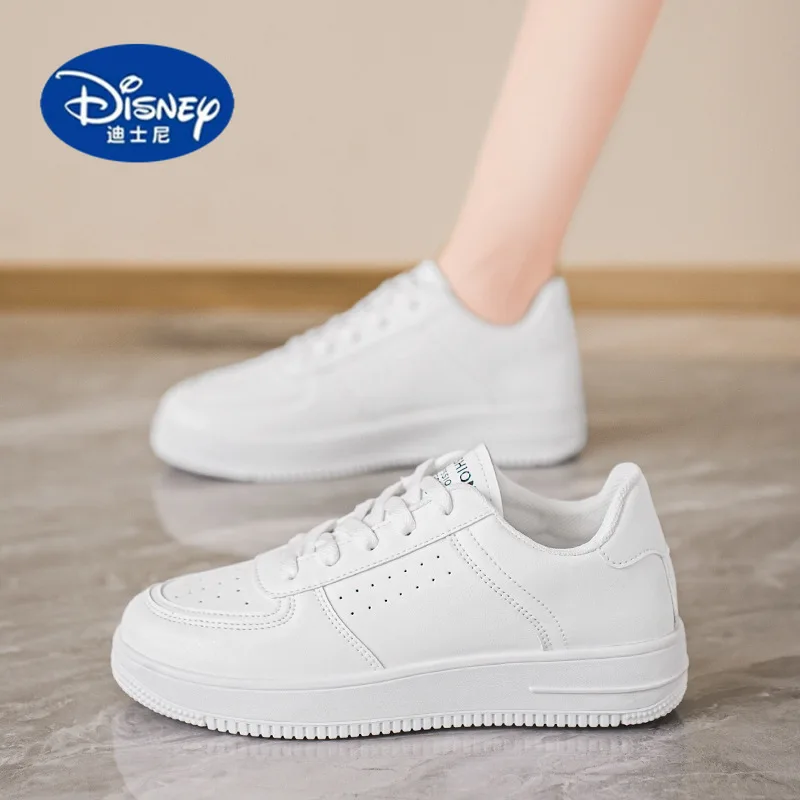 أحذية ديزني الخريف النسائية 2025 الجديدة: أحذية رياضية بيضاء قابلة للتنفس، أحذية رياضية كاجوال عصرية متعددة الاستخدامات على الطراز الكوري #2