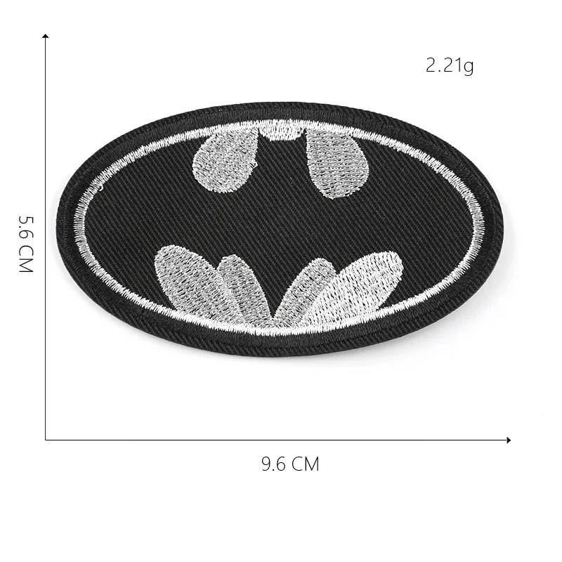 1--11Pcs Anime Character Logo Letter iron on Embroidery Patches For on sewing Clothes Jackets Sticker Decor Jeans Hat Applique 2