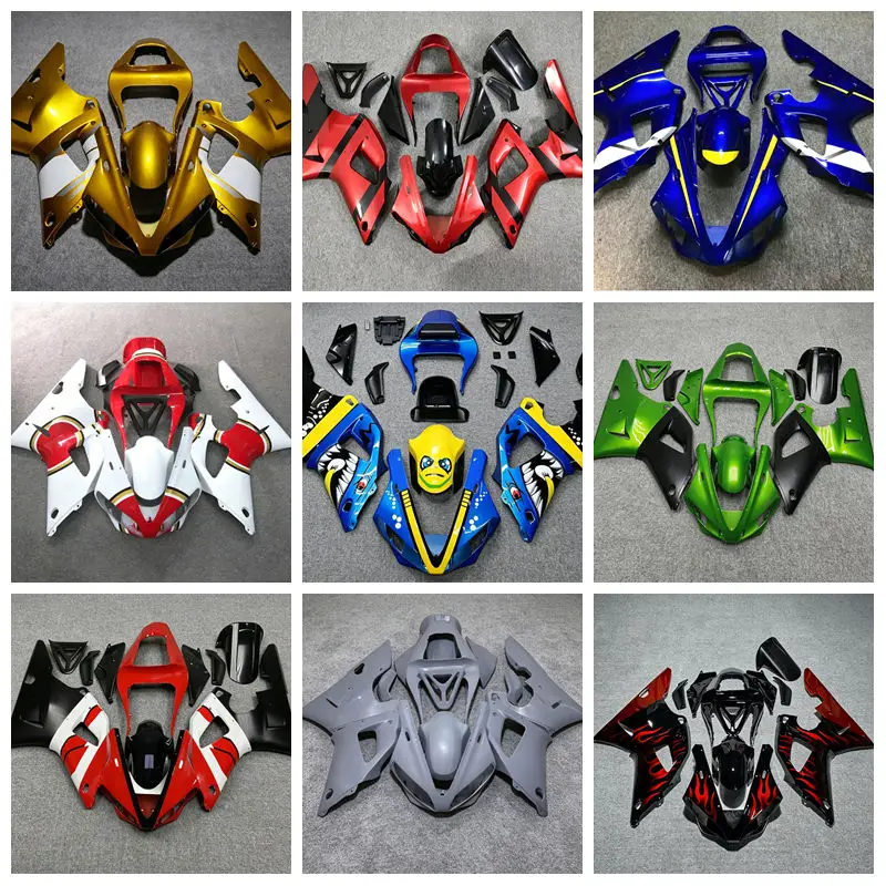 4 Gift New ABS fairing kit for Yamaha YZF R1 2000 2001 car modification accessories can be customized