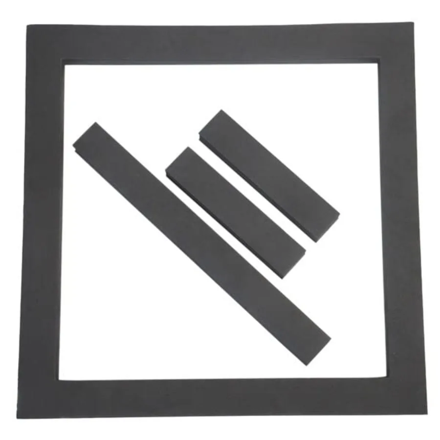 

RV Standard A/C Gasket Kit for Steele Rubber Products 70-3905-207 Black Rubber Durable Sealing Perfect Fit for HVAC System