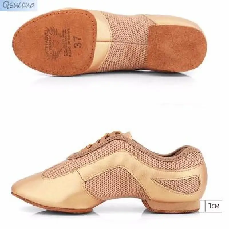 Latin Dance Shoes Female Adult Adult Ladies Professional Soft-Soled Social Body Exercise Shoes