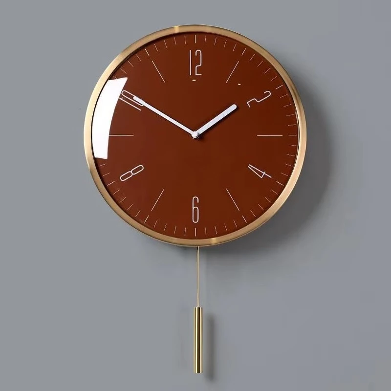 &c 30CM 3d Large Metal Metallic Wall Art Clock Customized Home Decor Dropshiping Products 2024 Decoration Watch for House