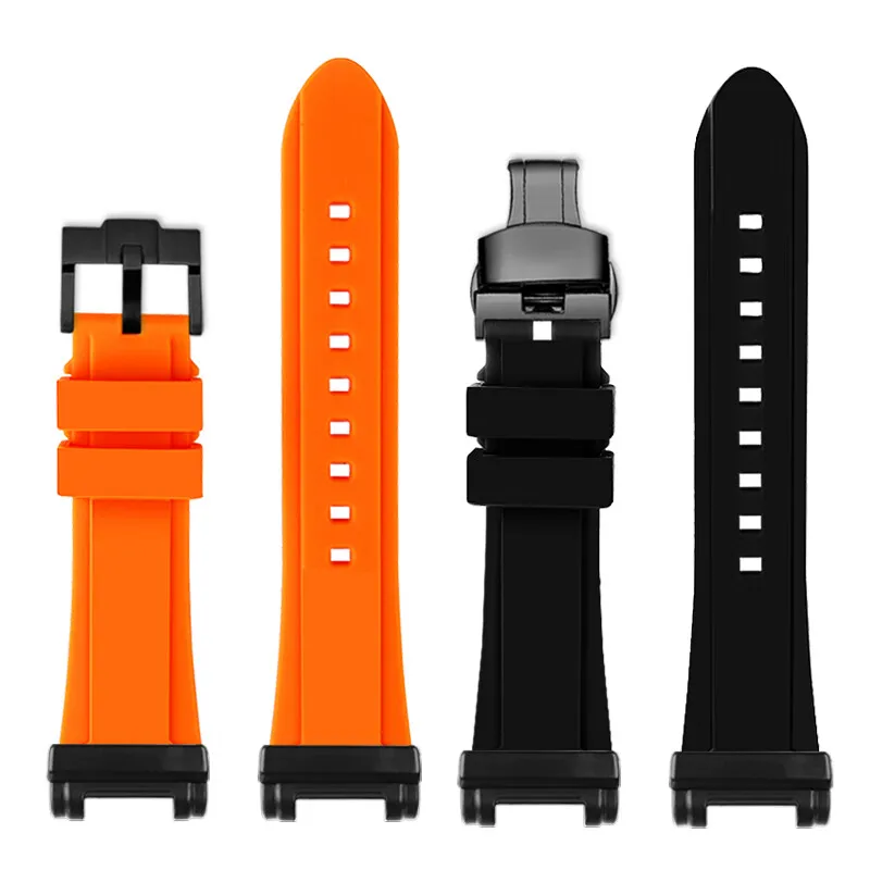 ل كاسيو G-SHOCK Big Air Dominator 5410 GPW-1000 تعديل الراتنج حزام ساعة سيليكون للرجال سوار للساعة أسود أخضر أزرق