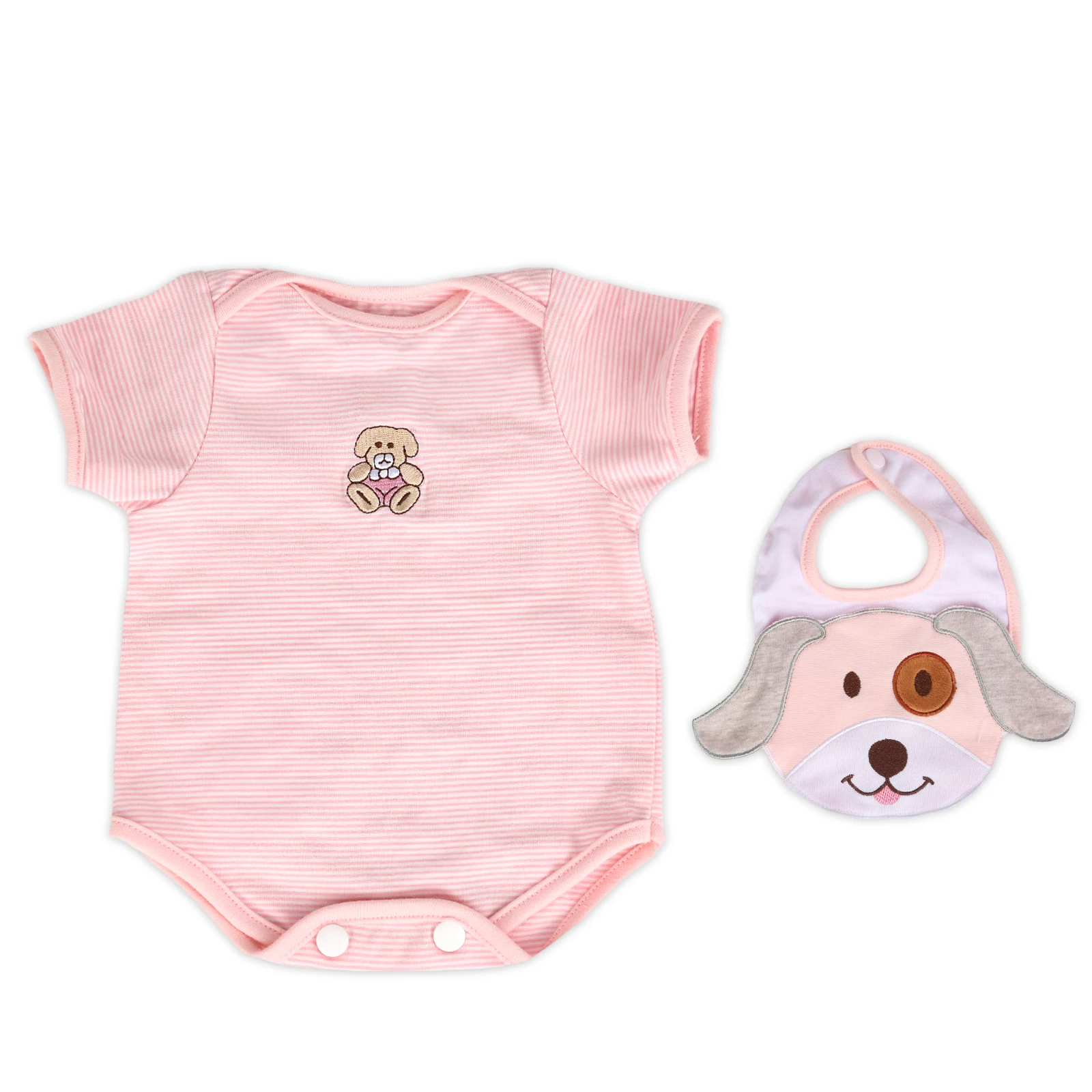 Reborn Baby Doll Clothes 20 Inch for 18-20 Inch Reborn Doll Girl Pink Reborn Baby Dolls Outfits Reborn Baby Clothing Baby Sets