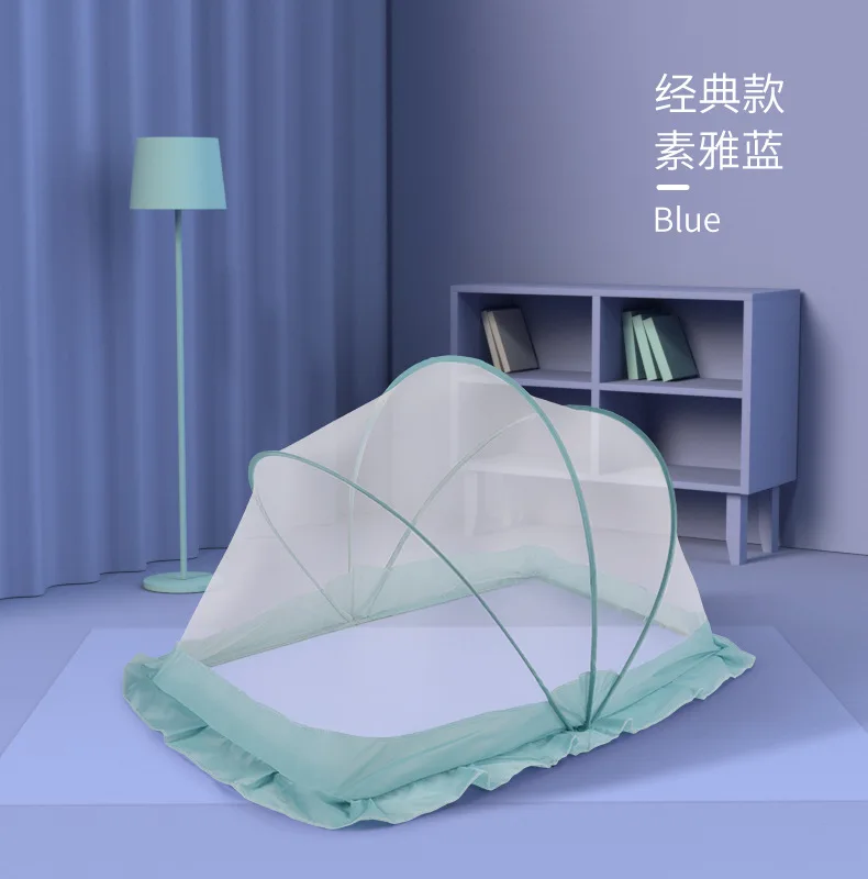 Crib Mosquito Net Encrypted Children Polyester Travel Bed Netting Newborn Summer Cradle Bed for Children Mosquito Tent москитная