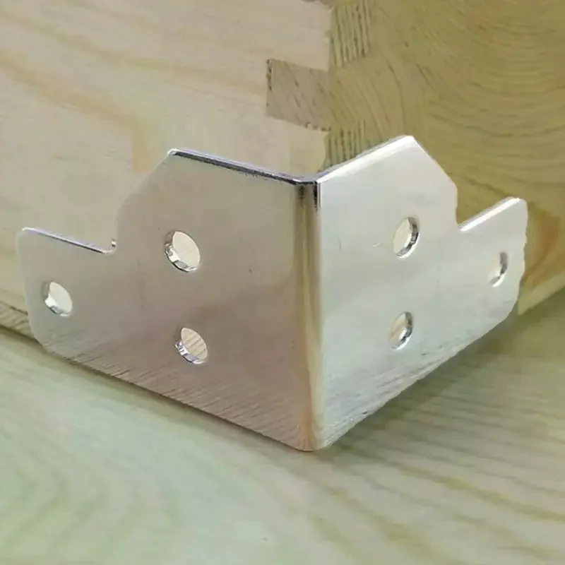 

4/8 шт. чехол для полета с кодом угла L Brace Tour Case, боковая защита углов, 6 отверстий, прямоугольный код, угловые фиксированные кронштейны