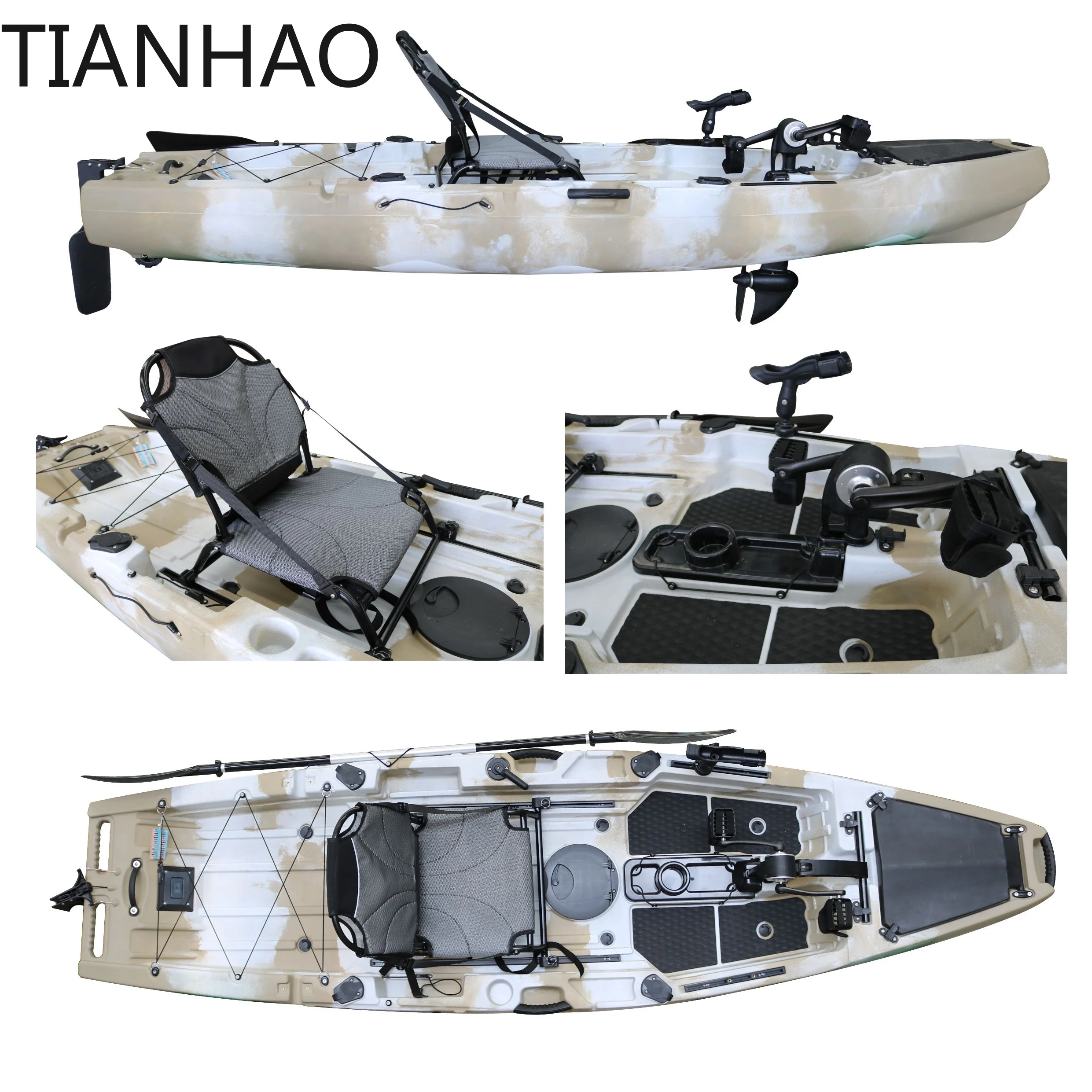 Kayak rotatif avec pédale d'hé - Fishing Kayak Pedal Drive avis et prix