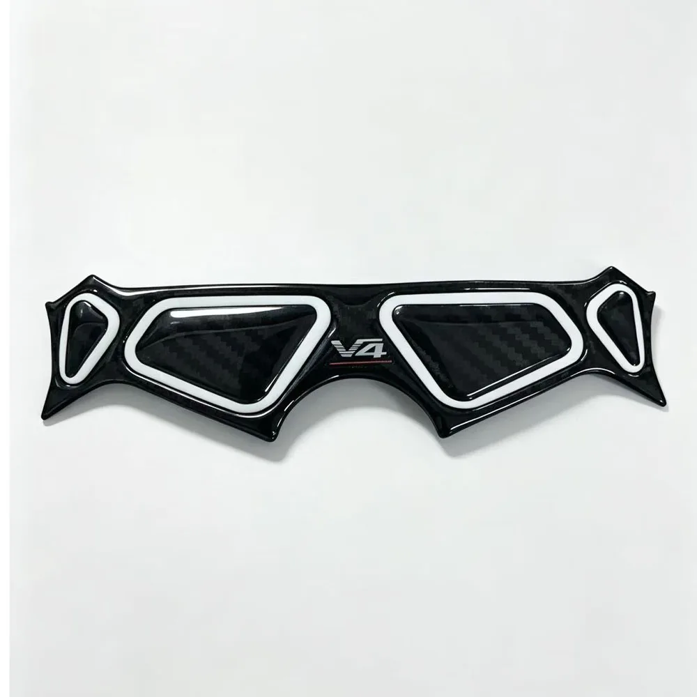 For Panigale V4 V4s - Streetfighter V4 V4s 2025-2026 3DResin protection and waterproofing  carbon fiber upper panel sticker