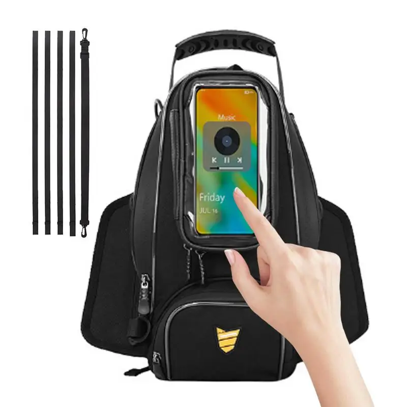 

Motorcycle Tank Bag Waterproof Drop Waist Hip Belt Multifunctional Handlebar Travel Phone Purse Pack Bags Motorcycle Accessories