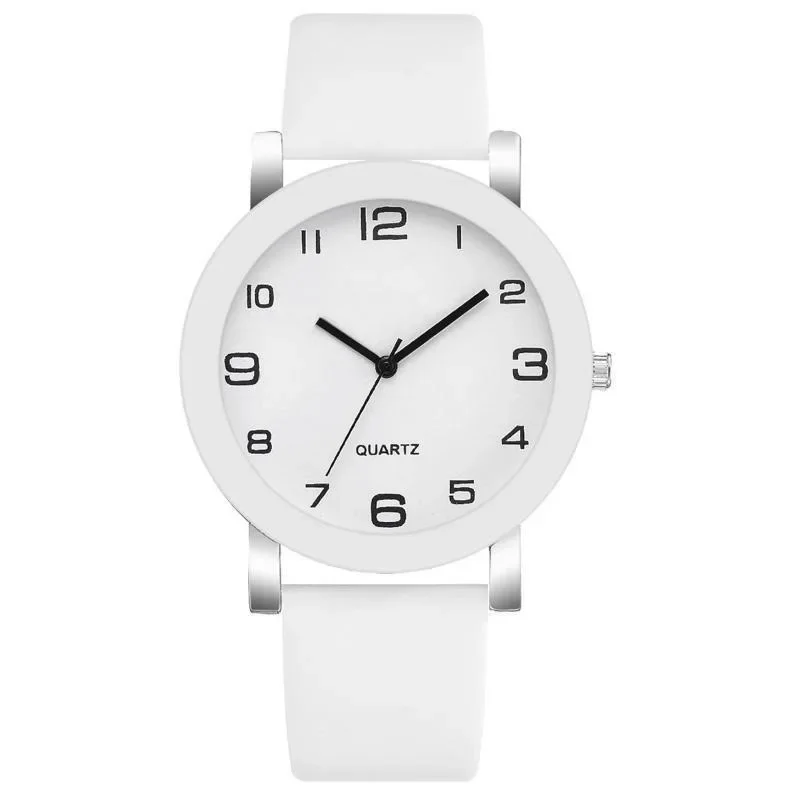 Orologio in pelle semplice moda Orologi Orologio al quarzo Donna Uomo Orologio da polso digitale casual Coppia orologi 자Relojes Para Mujer