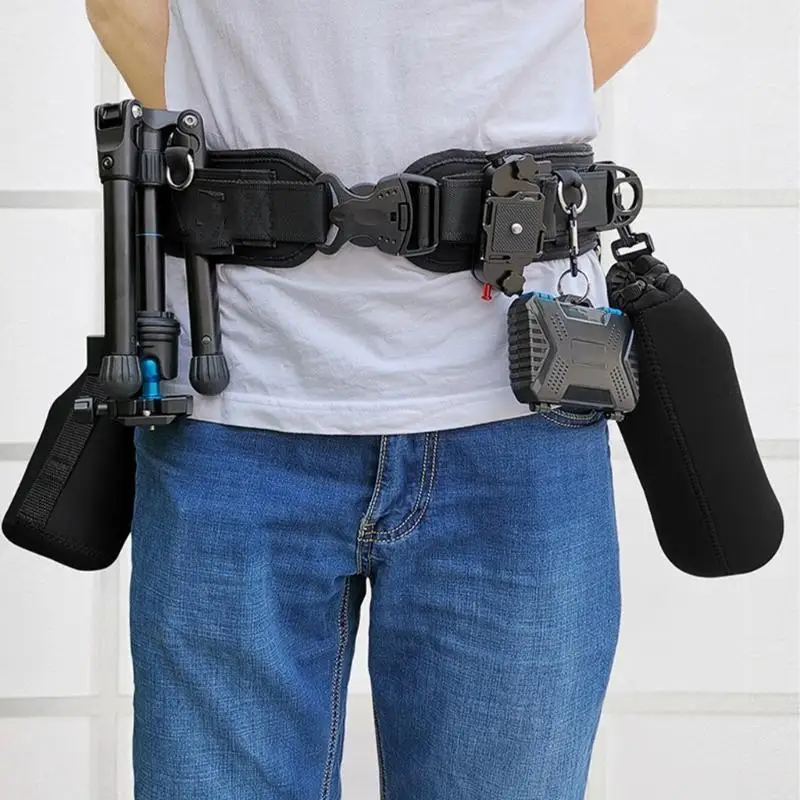 

652F Camera Strap Belt Adjustable Quick Release Camera Belt Strap with Buckle