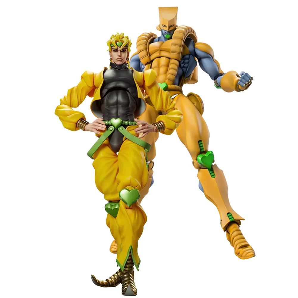

25cm Anime figure Dio Brando Standing posture action figure Dio Brando Large figurine PVC Model Toy Collection Statue Gifts