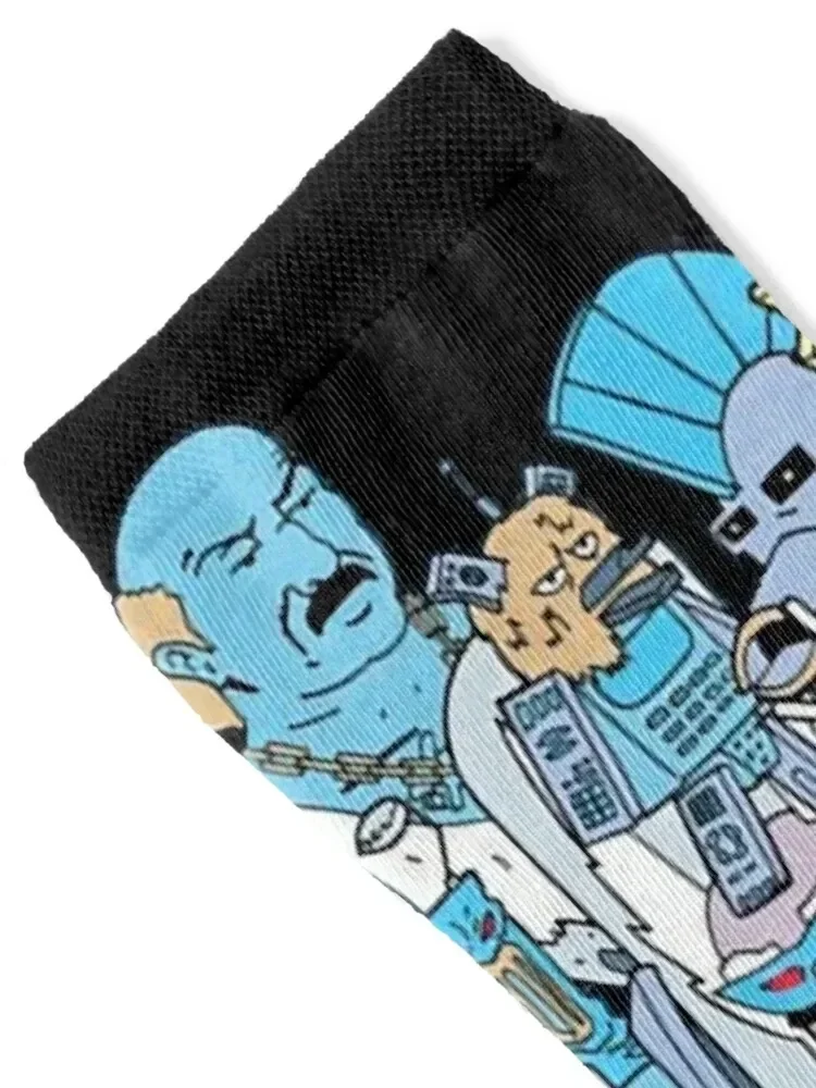 Aqua Teen Hunger Force Classic T-Shirt Socks floor custom sports Socks Woman Men's