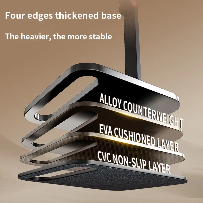 حامل مكتب شاشة محمول حامل معدني 17 بوصة قاعدة عرض عالمية قابلة للتوسيع Vesa Mount توسيع الشاشة العمودية الخارجية