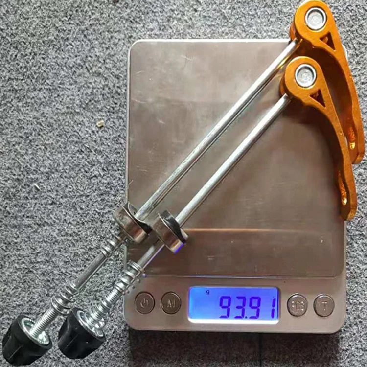Bicycle Quick Release Skewers Qr Lever Fast Closing Draw Bike Front Axle Rear Wheel Clamp Hub Aluminum Alloy Shaft Mount