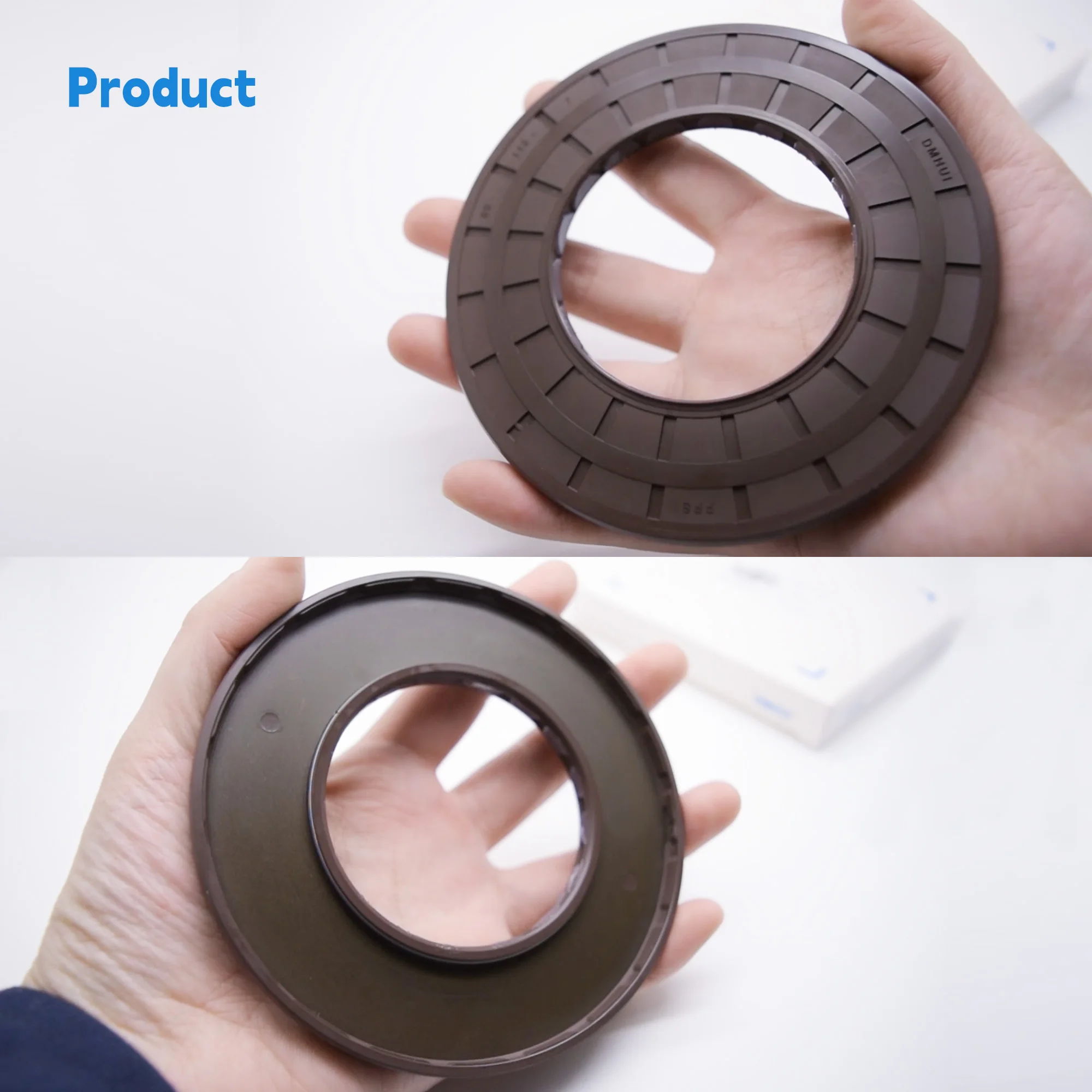 DMHUI brand pressure type oil seal 60 x110 x7mm, suitable for hydraulic pump A4VG145/175, style PPS material fluororubber