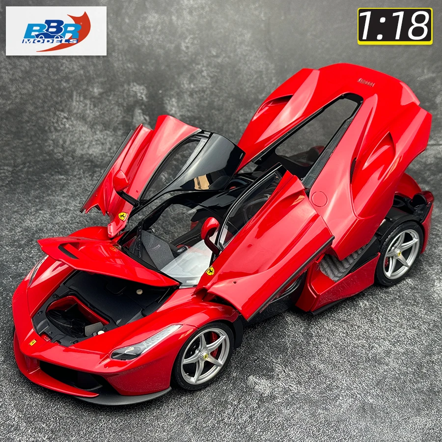 BBR 1/18 Standard red copy Convertible full drive car model  Metal personal collection for holiday gifts