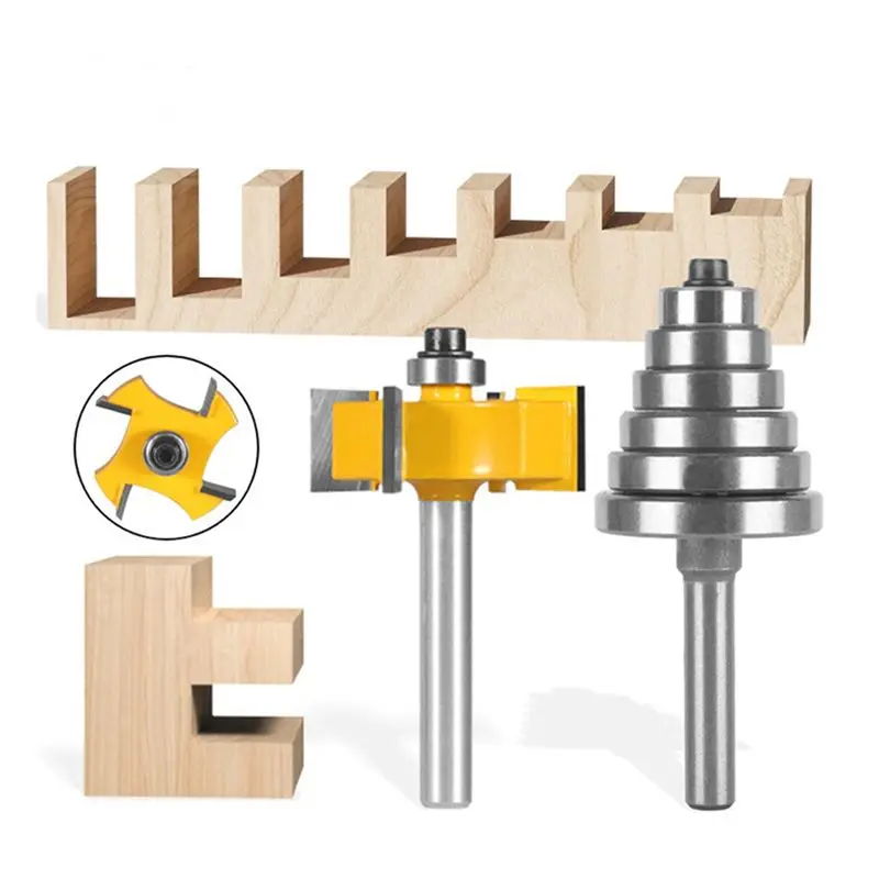 

Happy Too.Woodworking Milling Cutter Tenon Knife 7 Sets Of Tenon Knife Adjustable Tenon Knife Engraving Machine