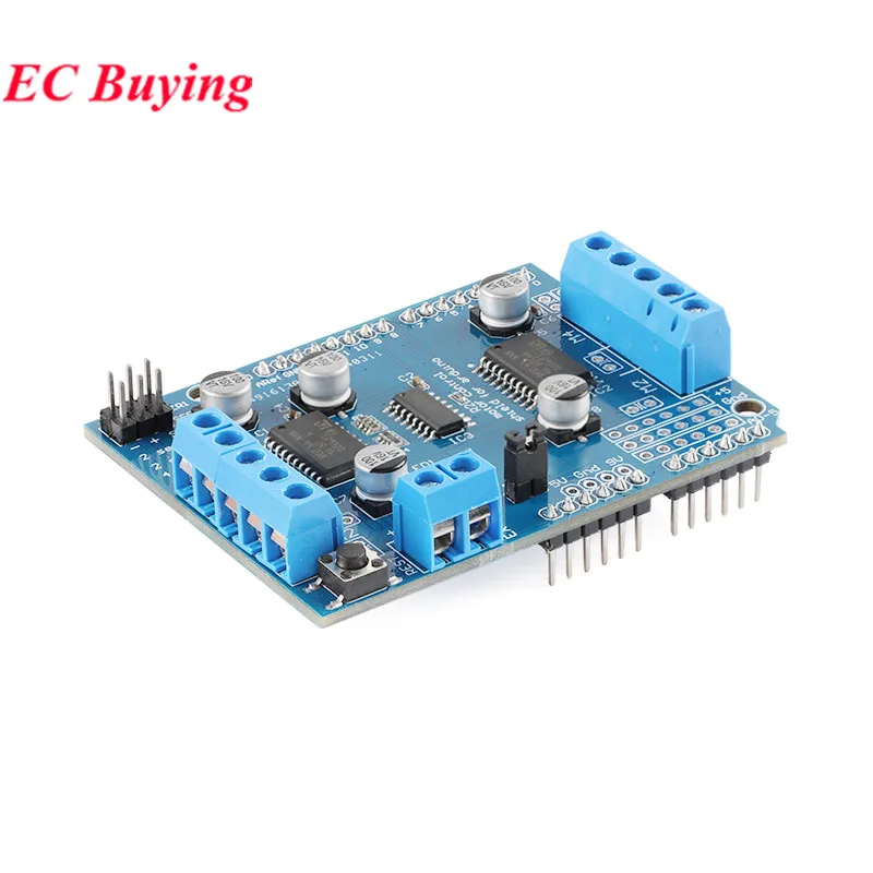 L293D DC Stepper Motor Control Shield Servo Driver Expansion Board Module for Arduino Mega2560 2/4-Channel UNO R3 L293