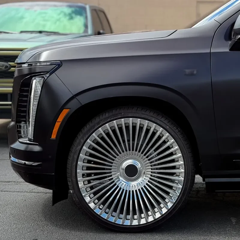20 22 24 26 Inch Forged Wheels Floater Cap Aluminum Alloy 6x139.7 5x120 for Cybertruck Rolls Royce Ghost Performance