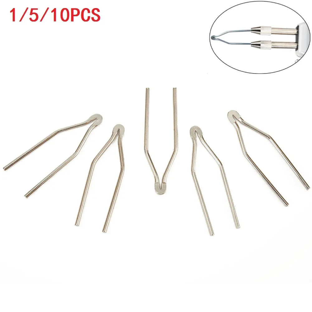 Novas pontas de ferro de alta qualidade kit elétrico de solda conjunto de substituição de metal estabilidade acessórios ferramentas v forma 1.5mm