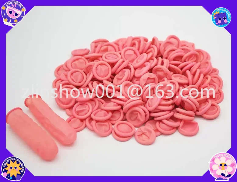 Pink finger cover watch repair special dustproof and sweatproof fingerprint protective finger cover