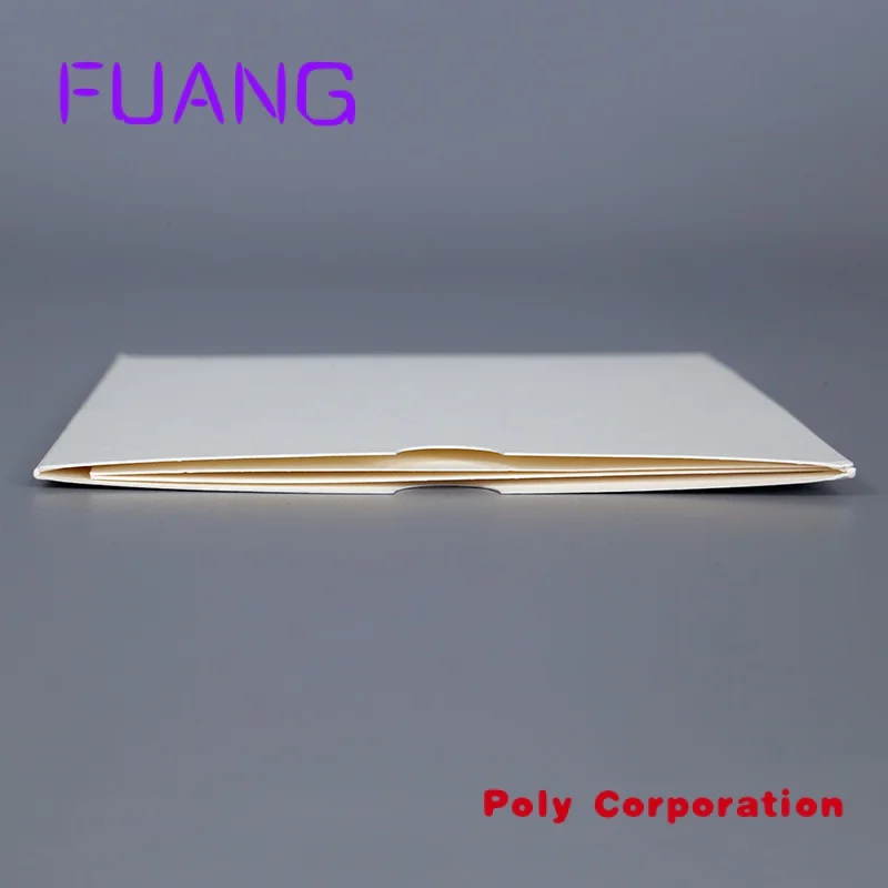 Custom  Embossed Logo Matt White Art Paper Custom Paper White Envelopes With Thank You Card For Fashion Brand