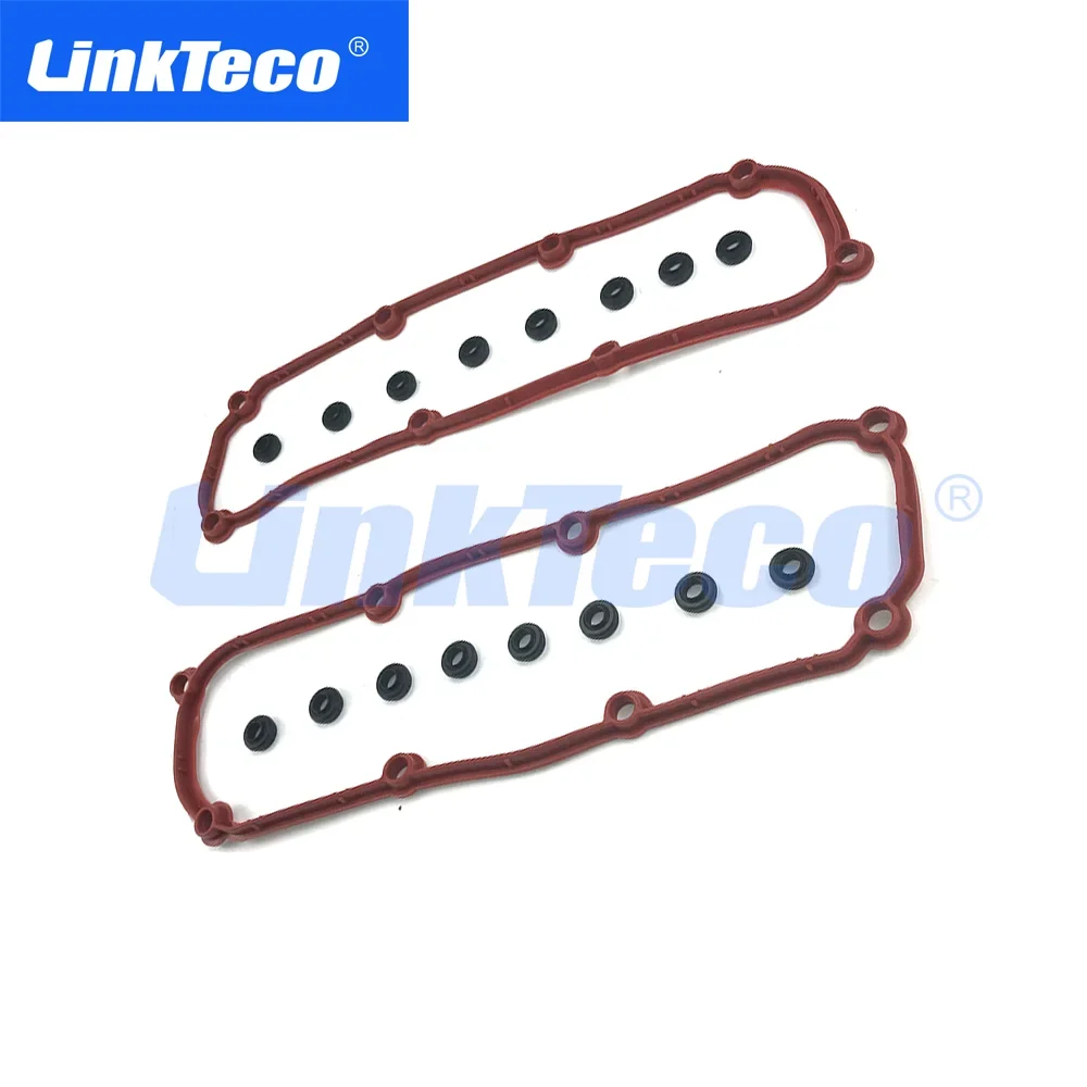 Engine Valve Cover Gasket Set Replace 01-11 3.3 3.8 for Chrysler Dodge Jeep Grand Caravan 3.8L 3.3L V6 OHV 12v EG CGUA VS50599R