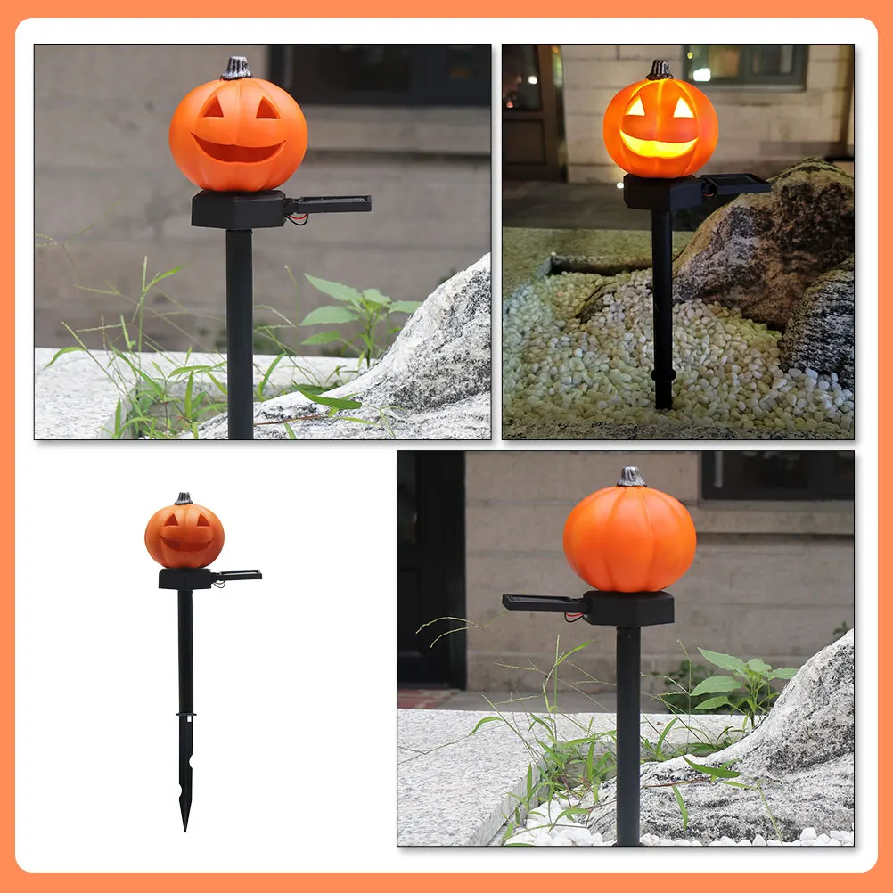 

Pumpkin Lantern Decoration Garden Lamp Halloween Yard Decorations Solar Outdoor Lights LED Landscape Lighting