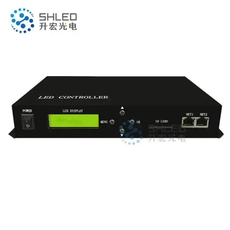 

Контроллер светодиодного освещения DMX Ethernet Artnet RDM DVI, светодиодный контроллер, светодиодный диммер 110-240 В для фасадного освещения