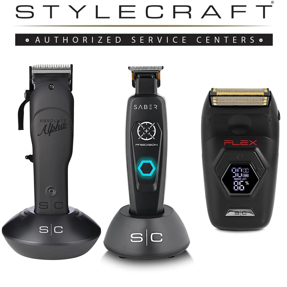 StyleCraft Rebel Magic Clip Professional Cordless Hair Clipper&Hair Trimmer&Foil Shaver For Barbers and Stylists