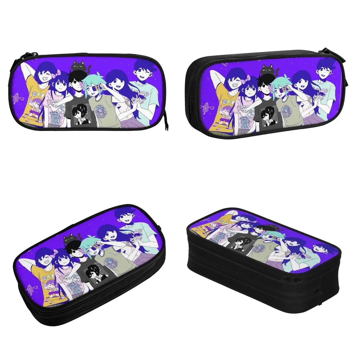 أوموري لعبة مقلمة مضحك مشمس الريحان أوبري هيرو أكياس القلم طالب تخزين كبير اللوازم المدرسية الهدايا pencelcases