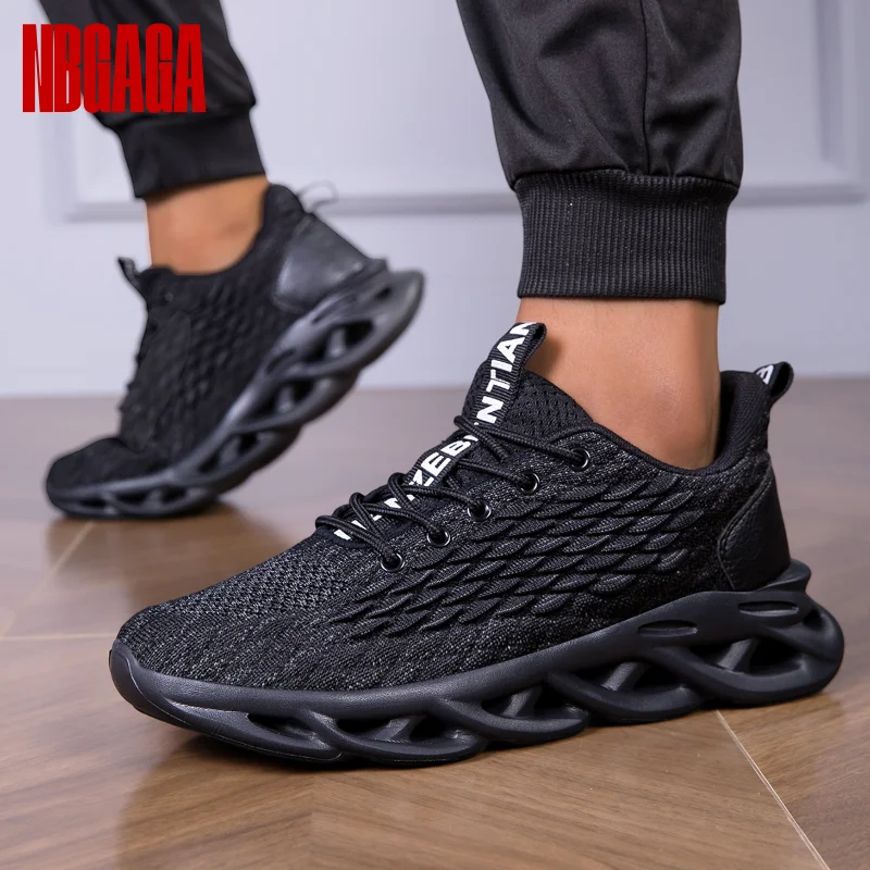 

Men's Running Shoes Breathable Mesh Lightweight Sneakers Gym Training Shoes with Gel for Jogging Walking Comfortable Sport Shoes