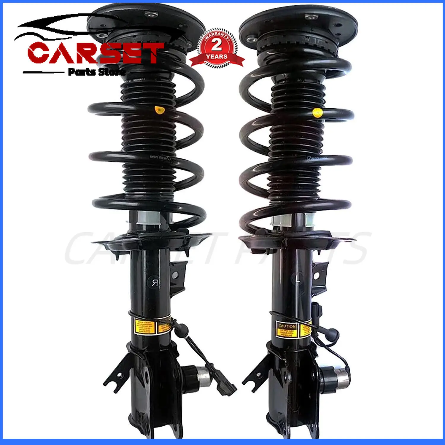 Full Set Front Rear Shock Struts Assys For Lincoln MKZ with Electric GAS DOHC 2013- DG9Z18124B DG9Z18124A DG9Z18125A