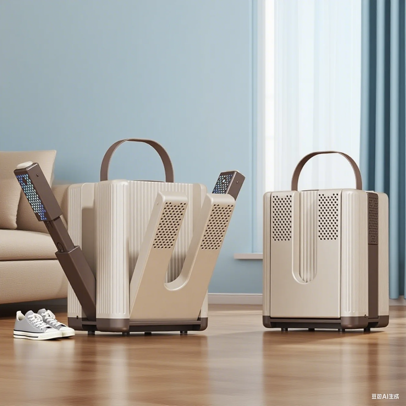 

Сушилка для обуви, 3 пары, домашняя умная складная грелка для ног, портативная электрическая сушилка для обуви, сушилка для носков, 6 портов для всей обуви