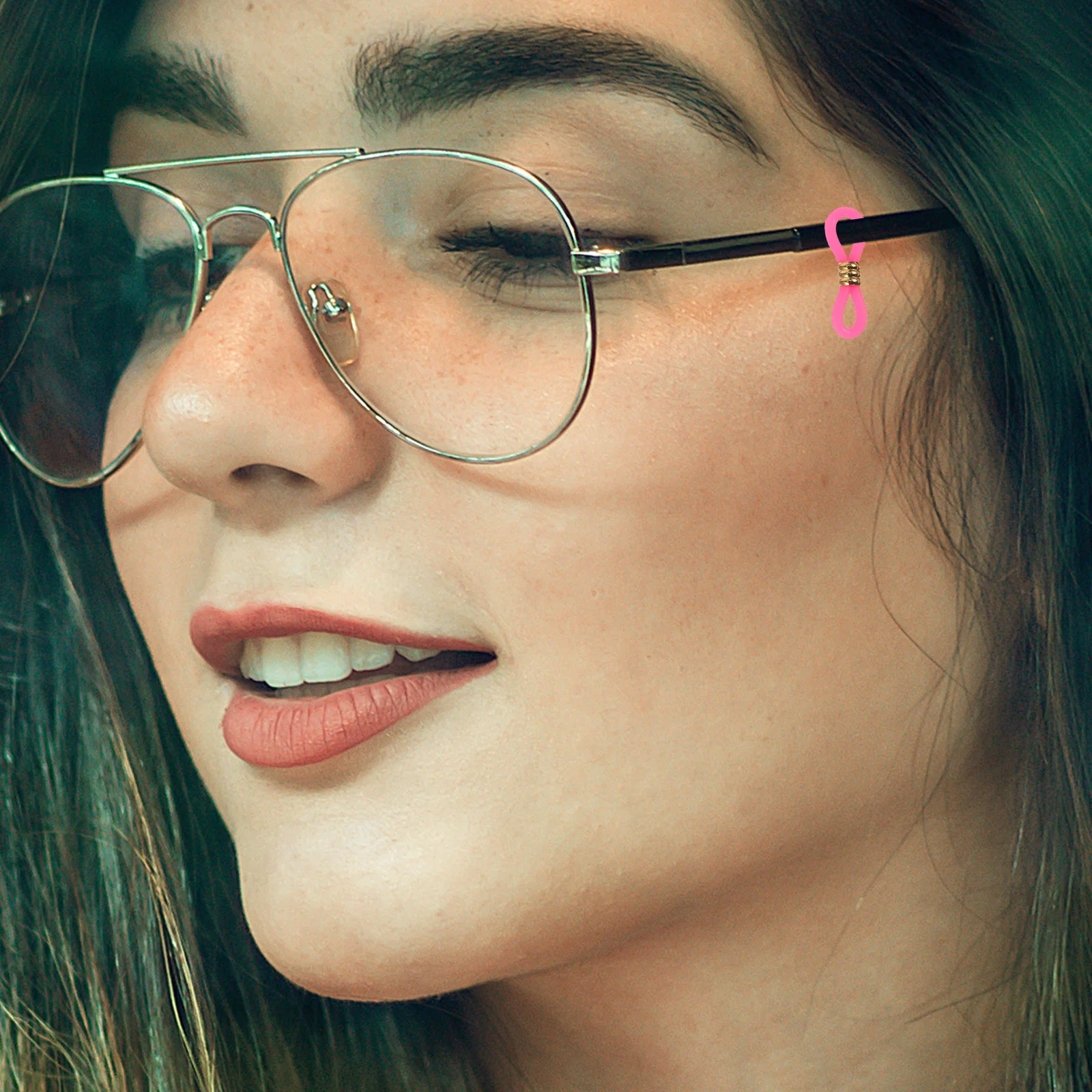 

60 Pcs Glasses Buckles Strap Anti Slip Chain Holder Ends Non-slip Silicone Silica Gel Eyeglass Retainer