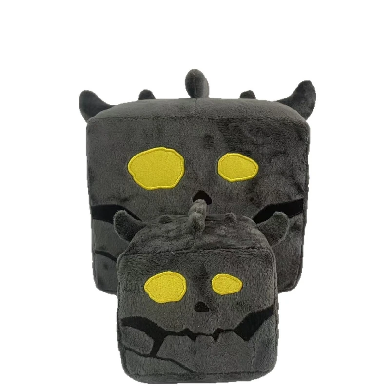 Legend of Zelda Bokoblin Chef Soft Plush Square Cube Doll Glowing Eyes Hug pillowhood Pillow Cushion Toy Halloween ChristmasGift