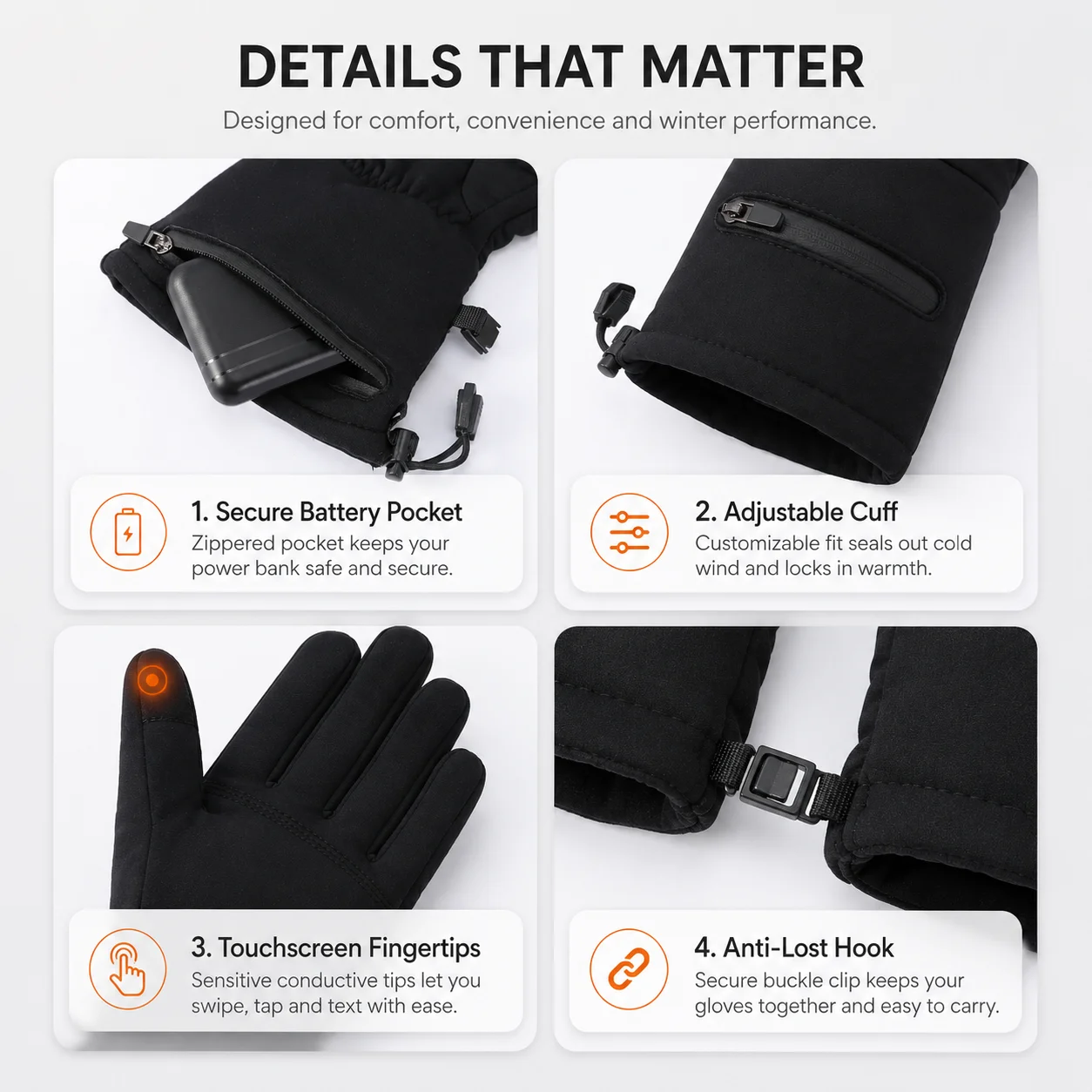 Heated Gloves, Electric Heated - Heated Gloves Electric 评论和价格